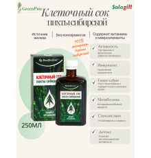 Биоэффектив Клеточный сок пихты сибирской, 250 мл.
